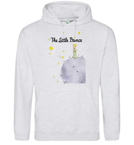 Жіноча толстовка (худі) The Little Prince Сірий меланж фото