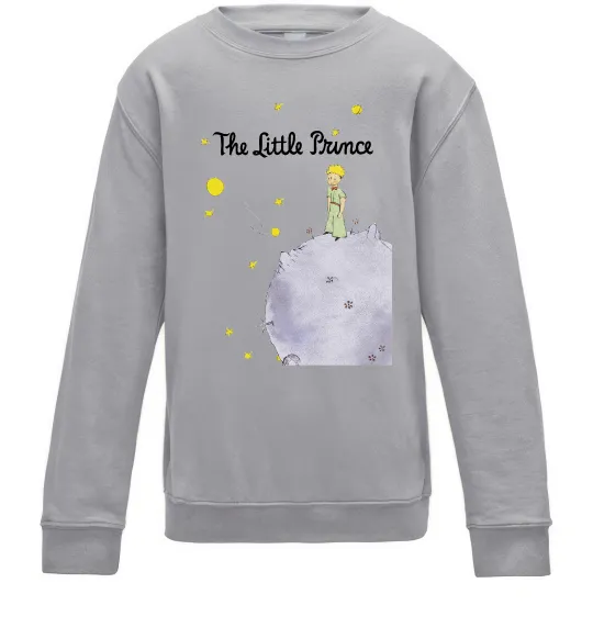 Детский Свитшот The Little Prince Серый меланж фото