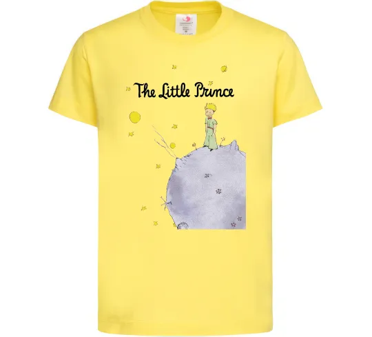 Детская футболка The Little Prince Лимонный фото
