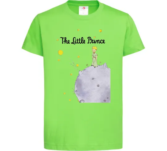 Детская футболка The Little Prince Лаймовый фото