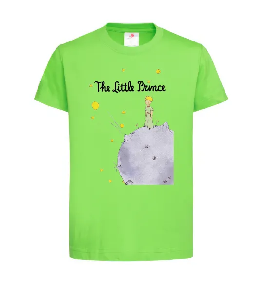 Дитяча футболка The Little Prince Лаймовий фото