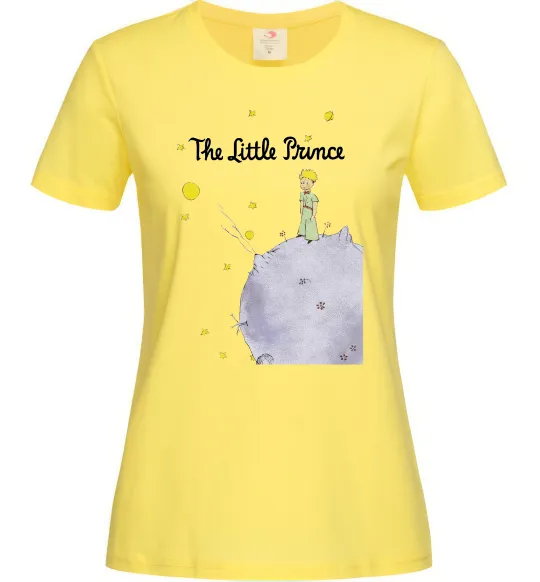 Женская футболка The Little Prince Лимонный фото