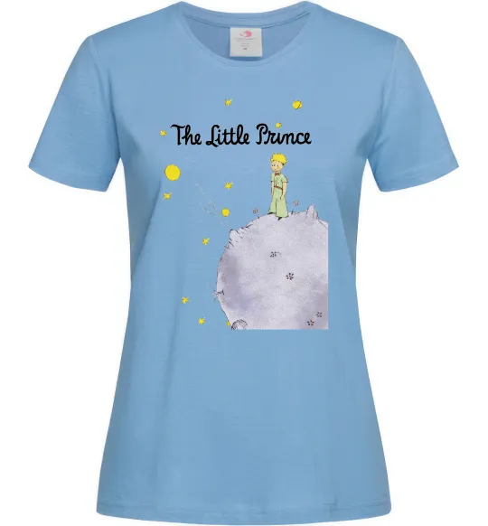 Женская футболка The Little Prince Голубой фото