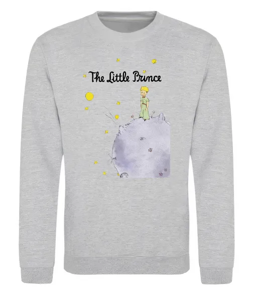 Свитшот The Little Prince Серый меланж фото