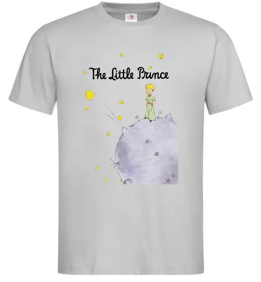 Мужская футболка The Little Prince Серый фото