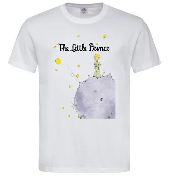 Мужская футболка The Little Prince Белый фото