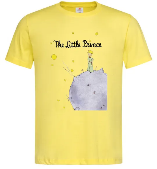 Мужская футболка The Little Prince Лимонный фото