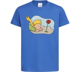 Детская футболка Маленький Принц з підзорною трубою Белый фото Детская футболка Маленький Принц з підзорною трубою Белый фото