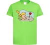 Детская футболка Маленький принц з квіткою Лаймовый Детская футболка Маленький принц з квіткою Лаймовый фото