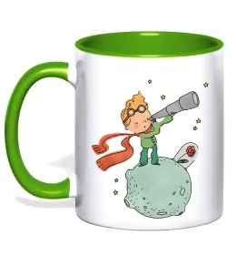 Чашка с цветной ручкой Чашка с цветной ручкой