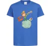 Детская футболка Маленький Принц з підзорною трубою Ярко-синий Детская футболка Маленький Принц з підзорною трубою Ярко-синий фото