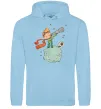 Женская толстовка (худи) Маленький Принц з підзорною трубою Голубой Женская толстовка (худи) Маленький Принц з підзорною трубою Голубой фото