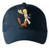 Кепка Маленький принц з лисом та квіткою Темно-синій фото