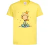 Дитяча футболка Маленький Принц в короні Лимонний фото