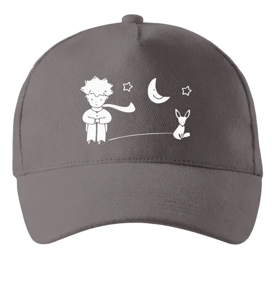 Кепка Little Prince and fox Сірий фото