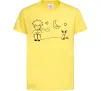 Детская футболка Little Prince and fox Лимонный Детская футболка Little Prince and fox Лимонный фото