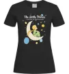 Жіноча футболка Little Prince Antoine de Saint-Exupéry Чорний фото