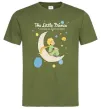 Чоловіча футболка Little Prince Antoine de Saint-Exupéry Оливковий Чоловіча футболка Little Prince Antoine de Saint-Exupéry Оливковий фото