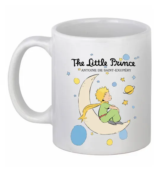 Чашка керамічна Little Prince Antoine de Saint-Exupéry Білий фото