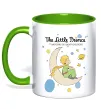Чашка з кольоровою ручкою Little Prince Antoine de Saint-Exupéry Лаймовий фото