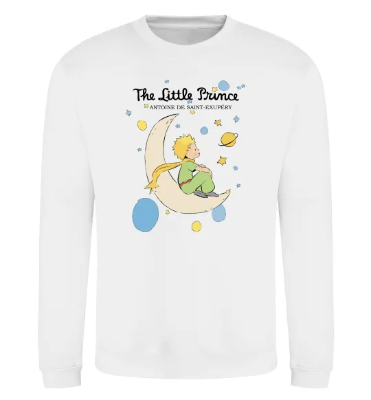 Світшот Little Prince Antoine de Saint-Exupéry Білий фото