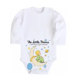 Дитячий бодік Little Prince Antoine de Saint-Exupéry Білий фото