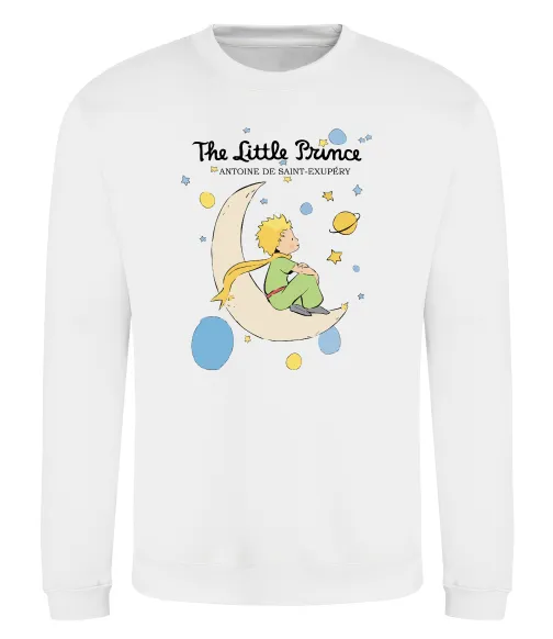 Світшот Little Prince Antoine de Saint-Exupéry Білий фото