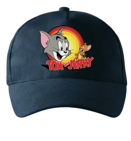 Кепка Том і Джеррі Темно-синий фото