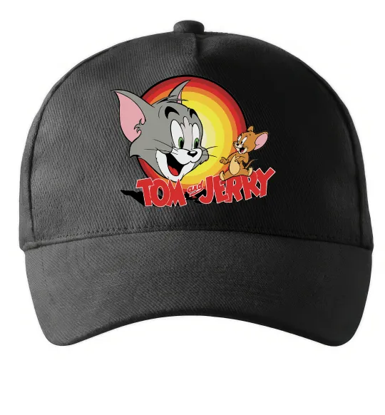 Кепка Том і Джеррі Черный фото