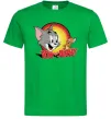 Мужская футболка Том і Джеррі Зеленый фото