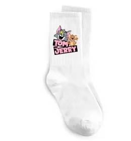 Носки Tom and Jerry retro Белый фото