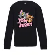 Детский Свитшот Tom and Jerry retro Черный фото