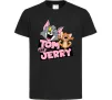 Детская футболка Tom and Jerry retro Черный фото