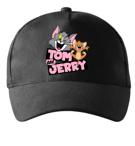 Кепка Tom and Jerry retro Черный фото