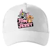 Кепка Tom and Jerry retro Белый фото