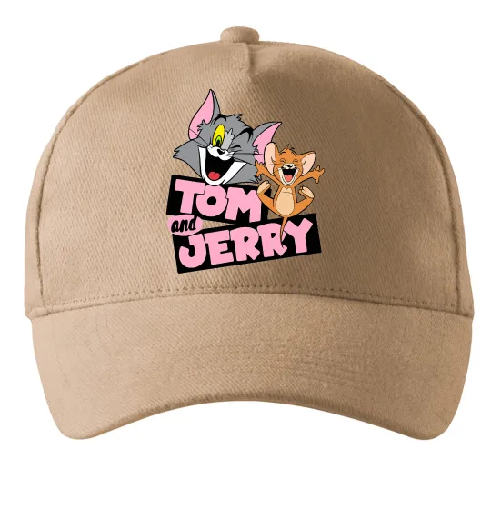 Кепка Tom and Jerry retro Песочный фото