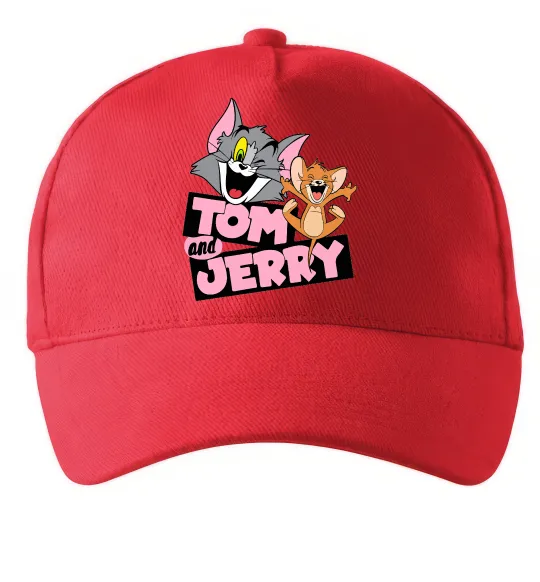 Кепка Tom and Jerry retro Красный фото