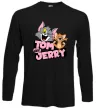 Лонгслив Tom and Jerry retro Черный фото