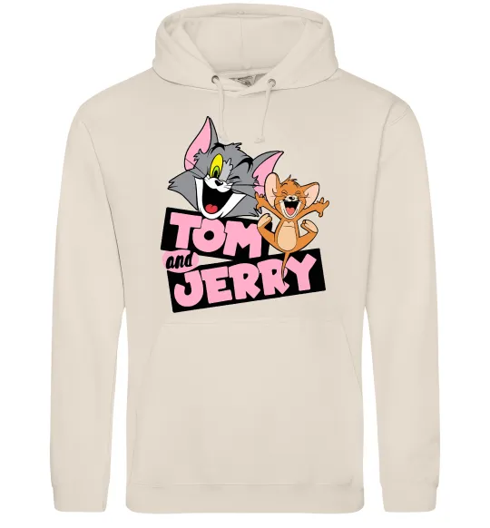 Женская толстовка (худи) Tom and Jerry retro Таш фото