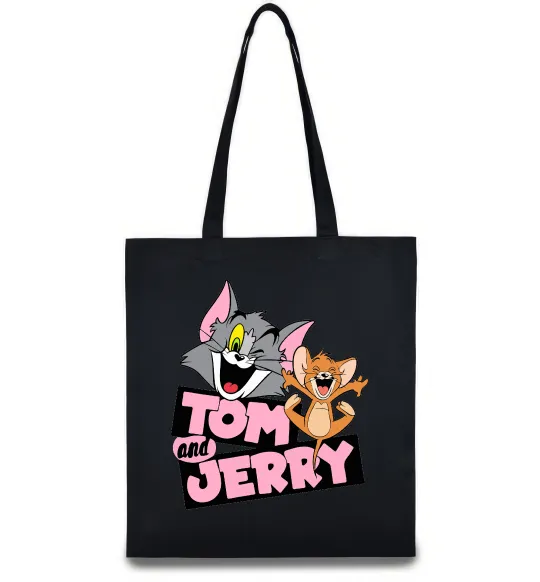 Эко-сумка Tom and Jerry retro Черный фото