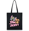 Эко-сумка Tom and Jerry retro Черный фото