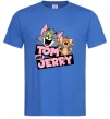 Мужская футболка Tom and Jerry retro Ярко-синий фото