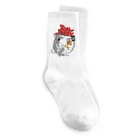 Носки Том та Джеррі з молотом Белый фото