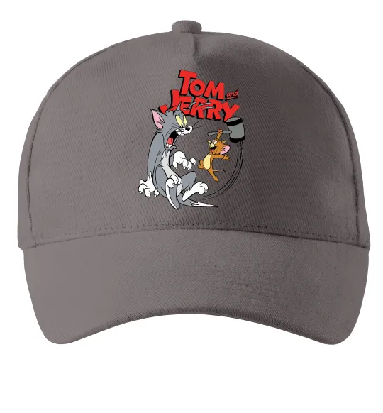 Кепка Том та Джеррі з молотом Серый фото