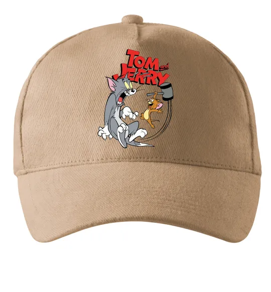 Кепка Том та Джеррі з молотом Песочный фото
