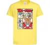 Детская футболка Том та Джеррі комікс Лимонный фото
