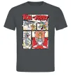 Мужская футболка Том та Джеррі комікс Графит фото