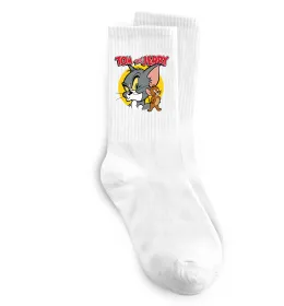 Носки Том та Джеррі Белый фото