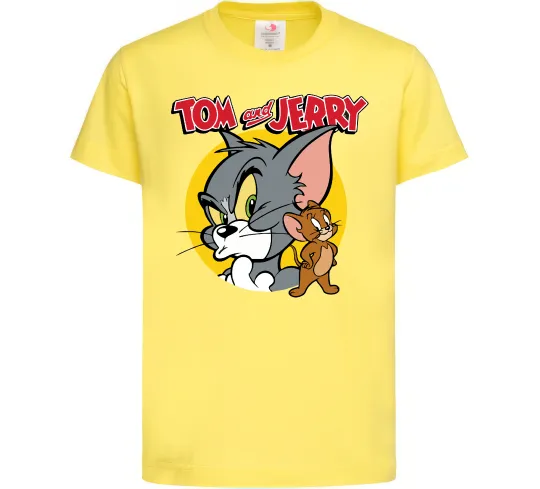 Детская футболка Том та Джеррі Лимонный фото