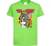 Детская футболка Том та Джеррі Лаймовый фото
